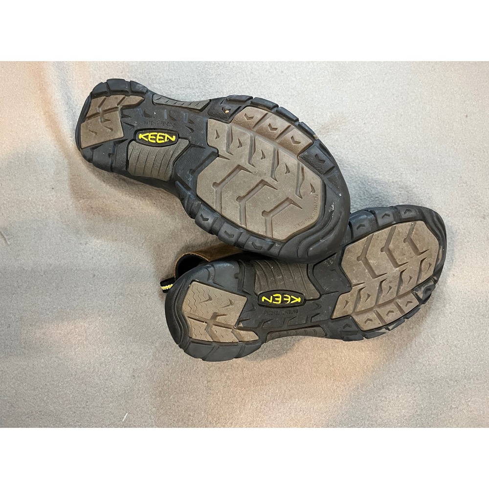Keen Mens 11.5 Newport Sandals Leather Waterproof Brown Hiking Closed Toe - Picture 4 of 9